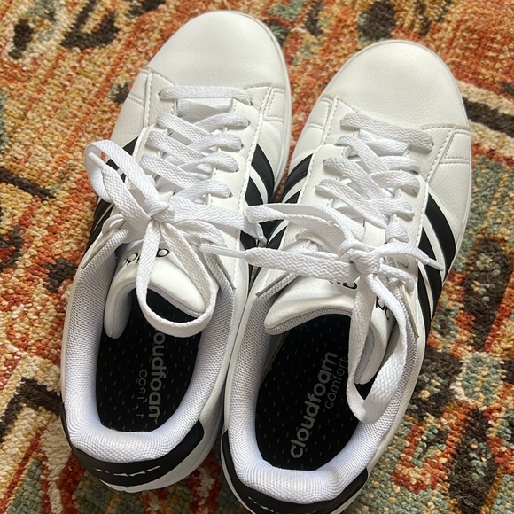 Adidas Grand Court Sneakers White & Black - Picture 7 of 8